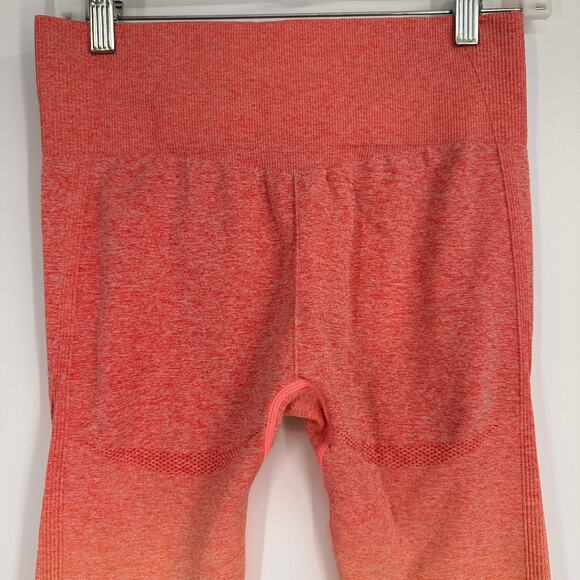 Gymshark Seamless Peach Ombre Leggings Size Medium - Picture 2 of 6